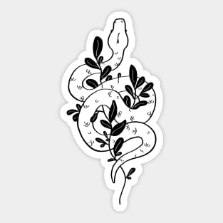 Leafy snake - variant Sticker